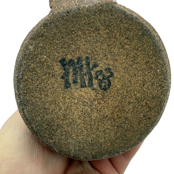 Mark Hines Studio Art Pottery DADS 3D Stoneware Mug Ugly Face Character Vtg 80s - Picture 8 of 10